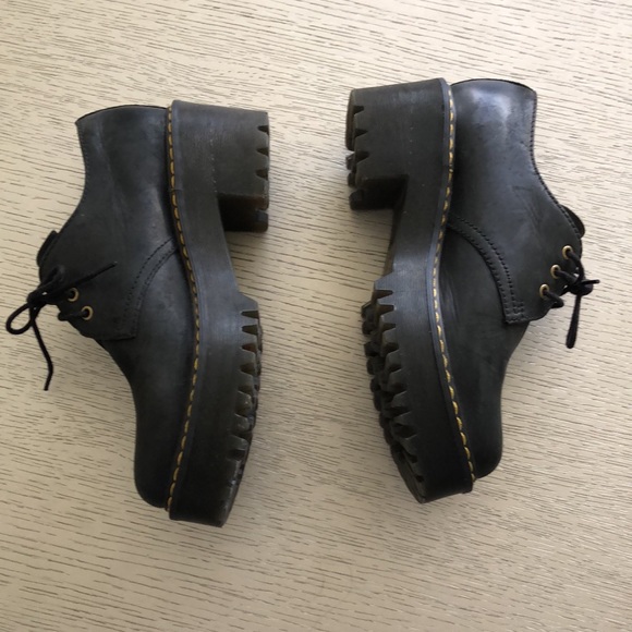 Dr. Martens Plataform shoes unixes Size W8 M6 - Picture 5 of 13